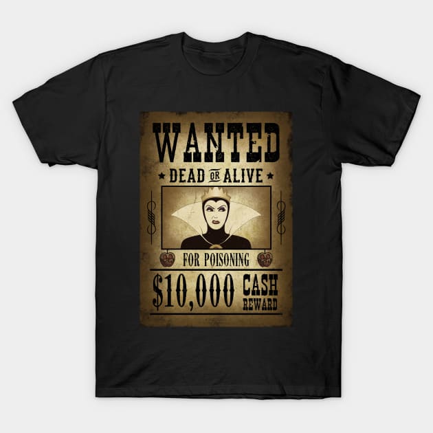 WANTED - For poisoning T-Shirt by SwanStarDesigns